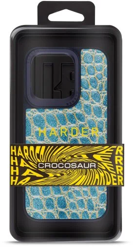 Фото: Чохол Harder for Apple iPhone 15 Pro - Crocosaur Blue (ARM76706) № 6 | KTC