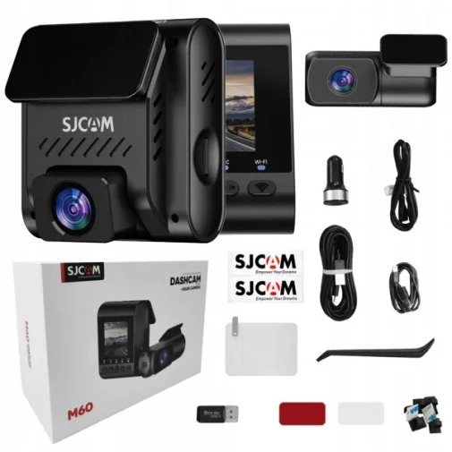 Фото: Відеореєстратор SJCAM Dashcam M60 plus rear view camera (6972476162954) № 13 | KTC