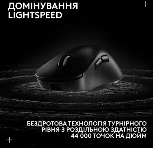 Фото: Миша Logitech G Pro X Superlight 2 Dex Wireless Black (910-007357) № 19 | KTC