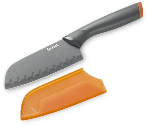 Фото: Ніж кухонний сантоку Tefal Fresh Kitchen 12cm Gray (K1220104) № 6 | KTC