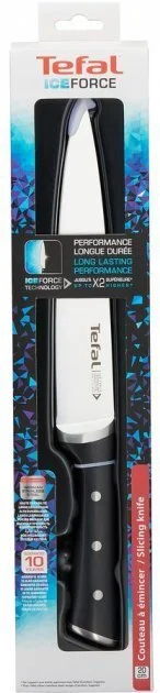Фото: Ніж кухонний кухарський Tefal Ice Force 20cm Black (K2320714) № 13 | KTC