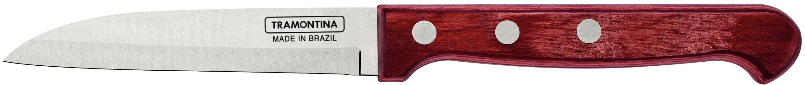 Фото: Ніж кухонний для овочів Tramontina POLYWOOD 7.6cm (21121/173) № 7 | KTC