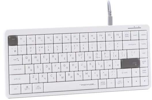 Фото: Клавіатура A4tech Fstyler FX53 White № 8 | KTC