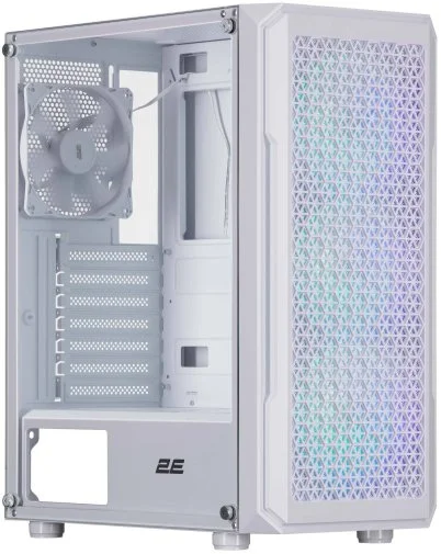 Фото: Корпус 2E Gaming Hexagon White with window (2E-G338W) № 20 | KTC