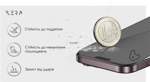 Захисне скло iLera for Apple iPhone Air - DeLuxe Incognito (ILINDL17AIR)