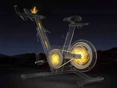 Фото: Велотренажер KingSmith Spinning Bike PB08S White № 33 | KTC