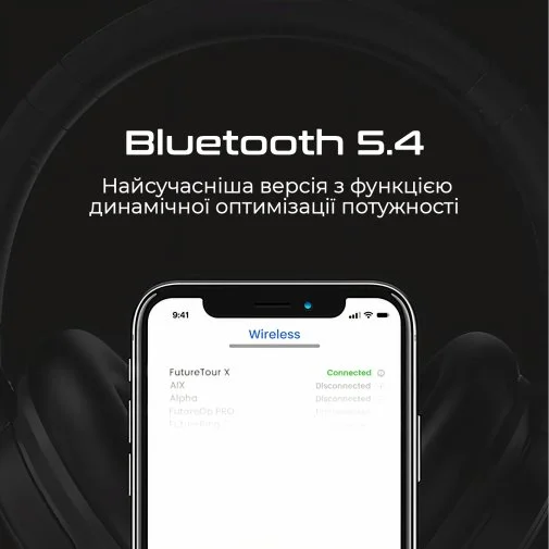 Фото: Навушники HiFuture Futuretourx Black (futuretourx.black) № 9 | KTC
