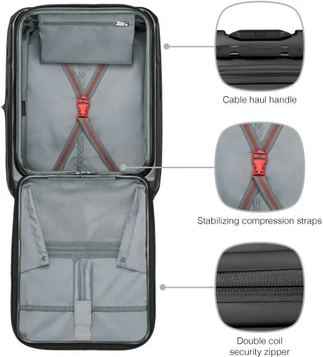 Фото: Валіза Wenger Amplix Hardside Carry-On Black (653323) № 28 | KTC