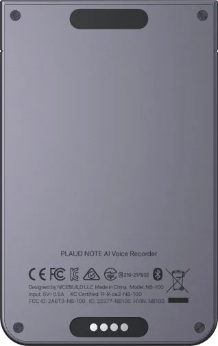 Фото: Диктофон Plaud AI Note Black (NB-100-BL) № 13 | KTC