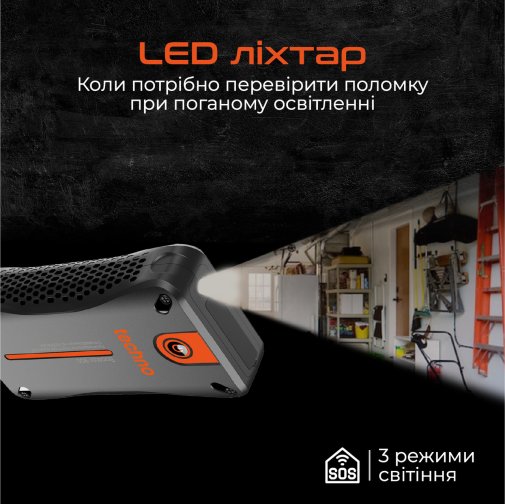 Бустер Techno 10000mAh з функцією стартера booster-800