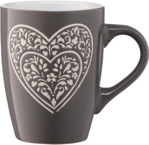 Фото: Чашка Ardesto Heart 330ml Gray (AR3467DGR) № 10 | KTC