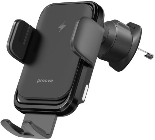Кріплення для мобільного телефону Proove Nitro Charge 15W Matte Matte Black (WHNC15002005)