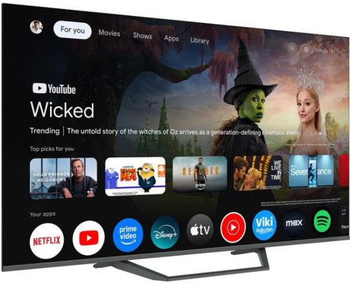 Телевізор QLED Tesla Q50E655GUS (Google TV, Wi-Fi, 3840x2160)