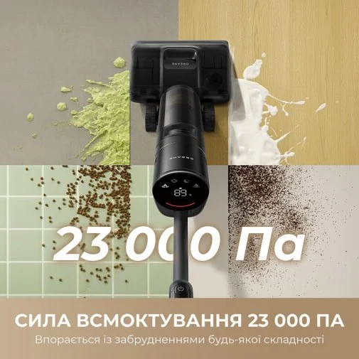 Фото: Ручний бездротовий пилосос Dreame H12 Dual FlexReach 4in1 (HHV31A) № 20 | KTC