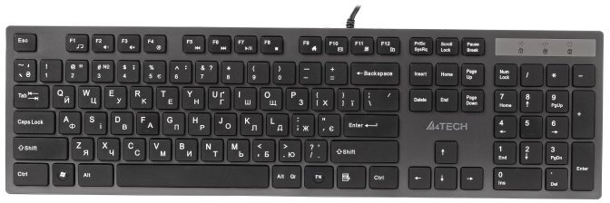 Клавіатура A4tech KV-300H Metallic (KV-300H_USB)