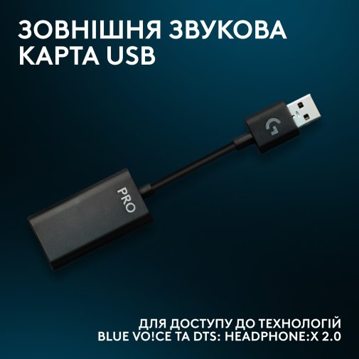 Гарнітура накладна Logitech G Pro X SE, Black ( Gaming )