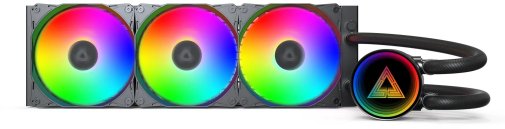 Система рідинного охолодження Montech Lightflow ARGB 360 Black (LIGHTFLOW ARGB 360 B)