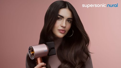 Фен Dyson Supersonic HD16 Amber Silk/Pink Champagne (143709-01)