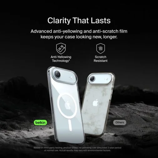 Фото: Чохол Belkin for Apple iPhone Air - Magnetic Protective Clear (MSA033HQCL) № 13 | KTC