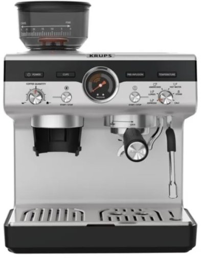 Ріжкова кавоварка KRUPS Precision Plus (XP804T10)