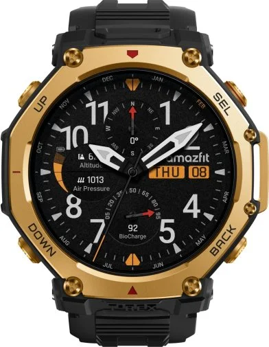 Фото: Смарт годинник Amazfit T-Rex 3 Pro Black/Gold (W2444OV5N) № 9 | KTC