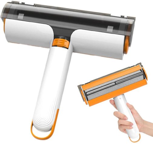 Щітка для видалення шерсті тварин з контейнером Lapka LPK-18