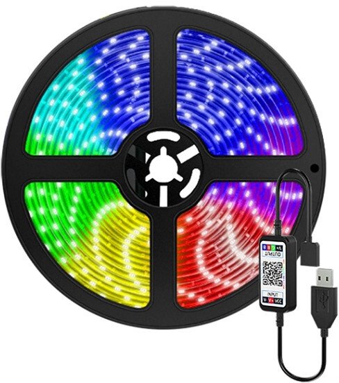 LED-стрічка Xtrike Me 5050 Led Chip Bluetooth App Control 5m (HT-5050B5)
