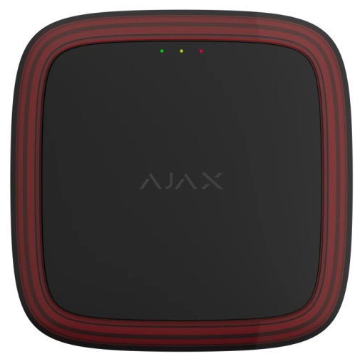 Бездротовий адресний пожежний оповіщувач світловий Ajax EN54 FireProtect (VAD) Jeweller Black