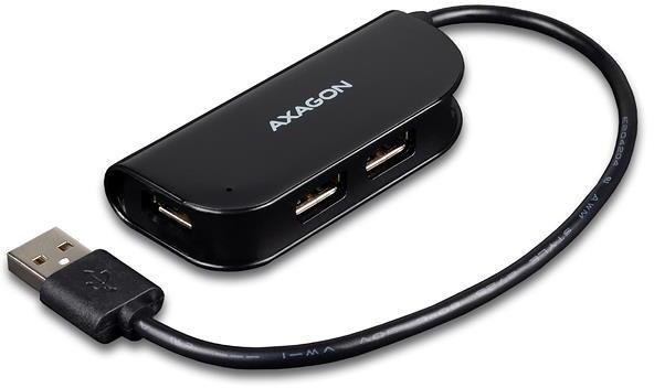USB-хаб Axagon HUE-X4B Black