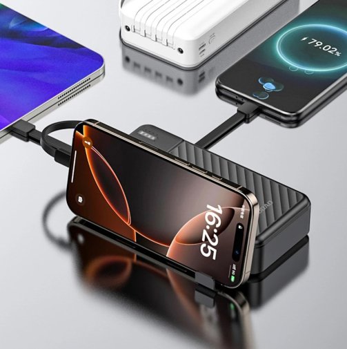 Батарея універсальна Dudao K11 Pro 20000mAh Black (6977196681877)