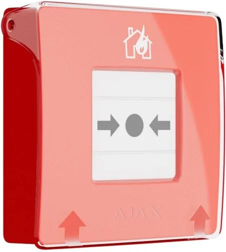 Фото: Тривожна кнопка Ajax ManualCallPoint Jeweller Red (37734) № 6 | KTC