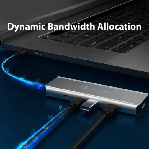 Фото: USB-хаб J5create JCD401-N Grey № 14 | KTC