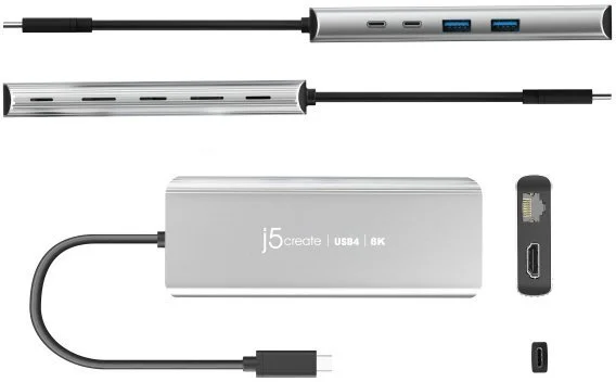 Фото: USB-хаб J5create JCD403-N Grey № 7 | KTC