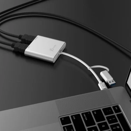Фото: Перехідник J5create AM/Type-C / 2xHDMI (JCA365-N) № 11 | KTC