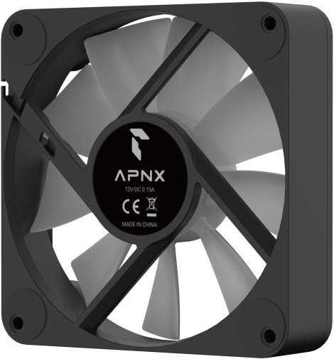 Кулер APNX FP1-120 ARGB Black 3pcs (APF3-PF11257.11)