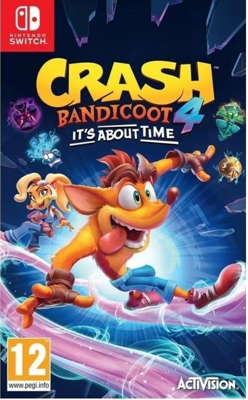Гра Crash Bandicoot 4 Its About Time Nintendo Cartridge