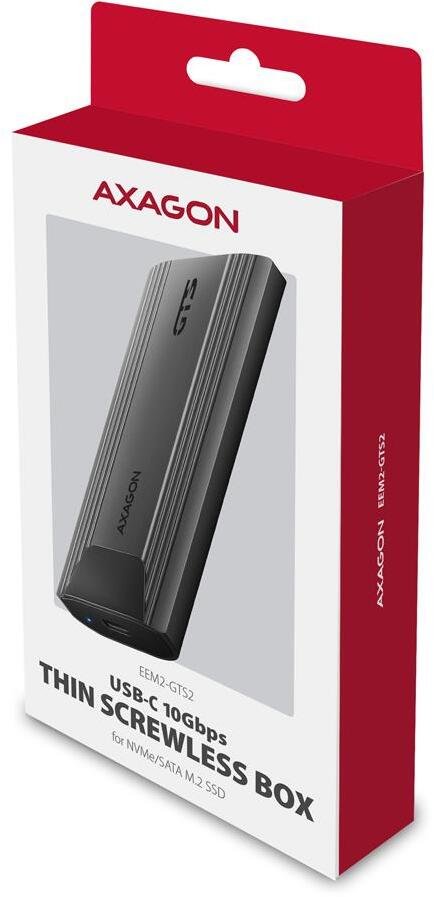 Кишеня зовнішня Axagon EEM2-GTS2