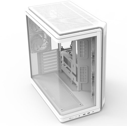 Корпус Zalman P60 White with window (P60WHITE)
