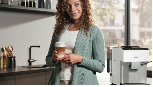 Кавомашина Siemens EQ500 White/Silver (TP515R02)