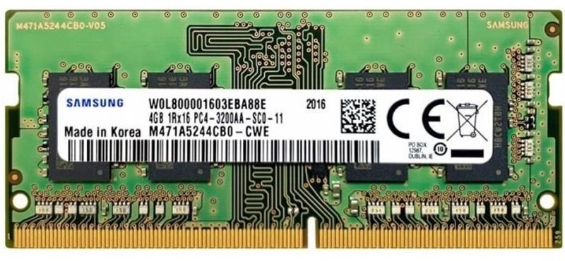 Оперативна пам’ять Samsung DDR4 1x4GB (M471A5244CB0-CWE)