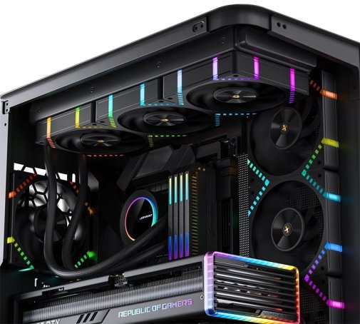 Кулер Jonsbo HF2-120B ARGB Black