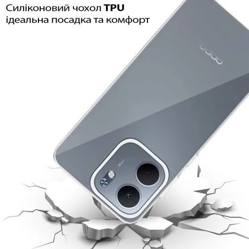 Фото: Чохол BeCover for Oppo A5x 4G/5G - Transparancy (713789) № 9 | KTC