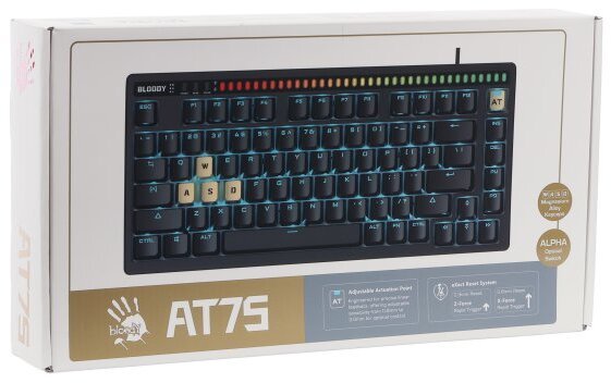 Клавіатура Bloody AT75 Alpha Optical Switch Black (AT75 Black)