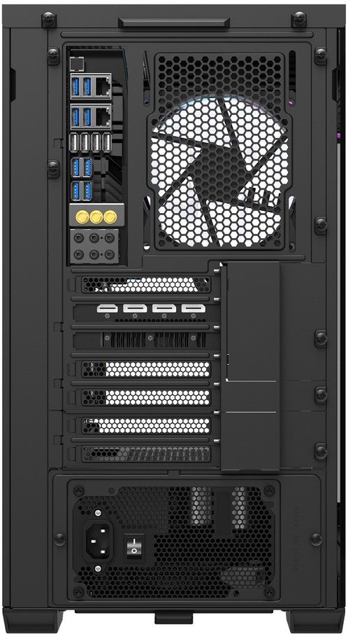 Корпус DARKFLASH DLX4000 Black with window (DLX4000 BLACK)