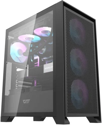 Фото: Корпус DARKFLASH DRX70 Mesh Black with window (DRX70 MESH BLACK) № 13 | KTC
