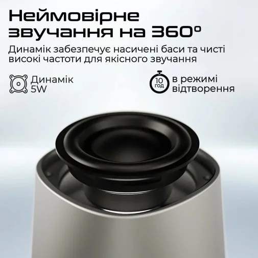 Фото: Портативна колонка HiFuture Mega-S Black (6972576182227) № 8 | KTC
