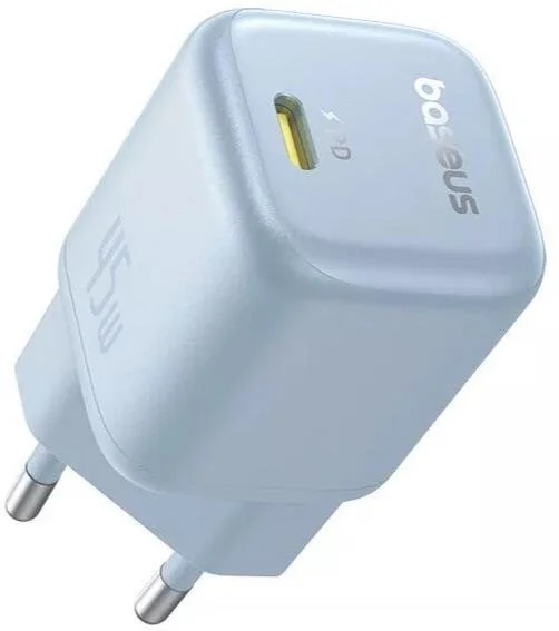 Фото: Зарядний пристрій Baseus PicoGo 45W GaN Galaxy Blue (P10176800313-00) № 9 | KTC