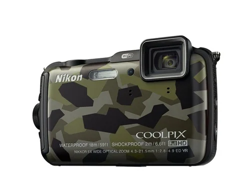 Фото: Цифрова фотокамера Nikon Coolpix AW120 Camouflage № 5 | KTC