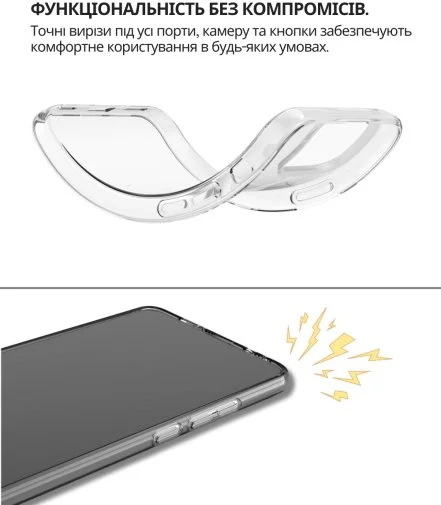 Фото: Чохол BeCover for Samsung Galaxy A37 5G SM-A376 Transparancy (714860) № 11 | KTC