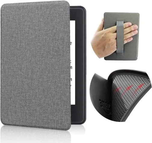 Фото: Чохол для електронної книги BeCover for Amazon Kindle Paperwhite 12th Gen / Kindle Colorsoft 2024 - Smart Case Gray (712846) № 9 | KTC